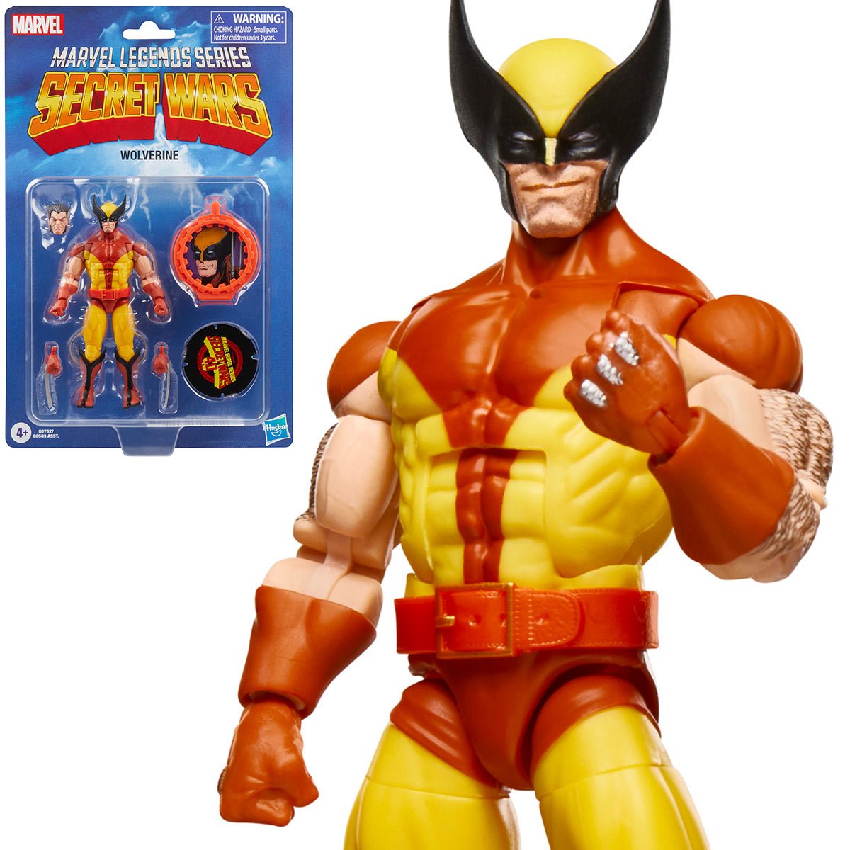 Secret Wars Marvel Legends Wolverine Action Figure