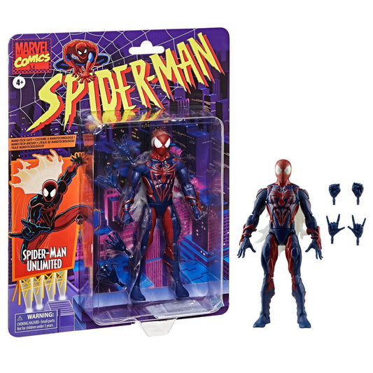 Spider-Man Unlimited Retro Marvel Legends 6-Inch Action Figure